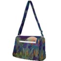 Mountains Abstract Mountain Range Front Pocket Crossbody Bag View2