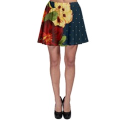 All Good Things - Floral Pattern Skater Skirt