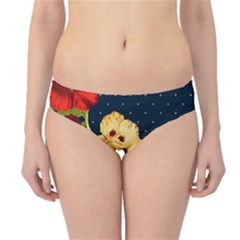 All Good Things - Floral Pattern Hipster Bikini Bottoms