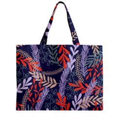 Summer Leaves Zipper Mini Tote Bag by charliecreates