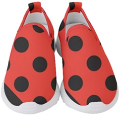 Bug Cubism Flat Insect Pattern Kids  Slip On Sneakers by BangZart