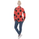 Bug Cubism Flat Insect pattern Women s Long Sleeve Pocket Shirt View2