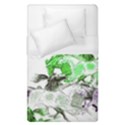 Horse Animal World Green Duvet Cover (Single Size) View1