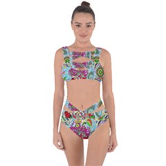 Supersonic Volcanic Splash Bandaged Up Bikini Set 