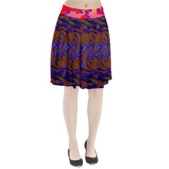 Roy Print Pleated Skirt