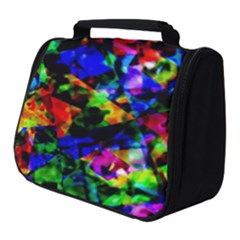 Multicolored Abstract Print Full Print Travel Pouch (small) by dflcprintsclothing