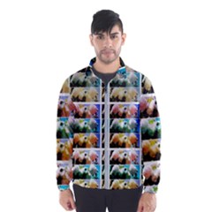 Twenty-seven Snowball Branch Collage Men s Windbreaker