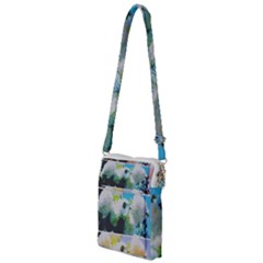 Faded Snowball Branch Collage (ii) Multi Function Travel Bag by okhismakingart