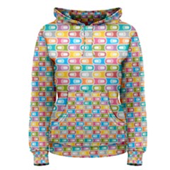 Seamless Pattern Background Abstract Women s Pullover Hoodie by Pakrebo