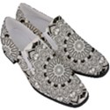 Mandala Spiritual Texture Women Slip On Heel Loafers View3