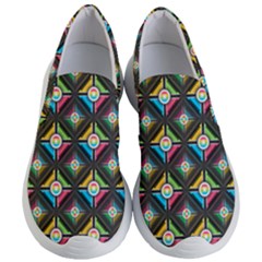 Seamless Pattern Background Abstract Women s Lightweight Slip Ons by Pakrebo