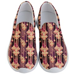 Illustrations Seamless Pattern Men s Lightweight Slip Ons