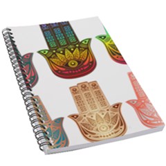 Evil Eye Protection Charm Colorful 5 5  X 8 5  Notebook by Pakrebo