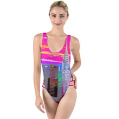 Chrysler  High Leg Strappy Swimsuit by BIBILOVER