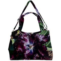 Galaxy Tulip Double Compartment Shoulder Bag by okhismakingart