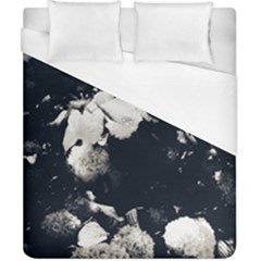 High Contrast Black And White Snowballs Ii Duvet Cover (california King Size) by okhismakingart