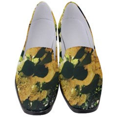 Yellow Snowballs Women s Classic Loafer Heels