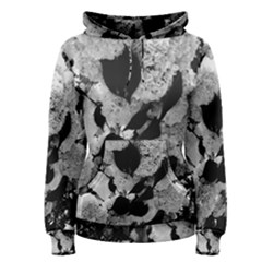 Black And White Snowballs Women s Pullover Hoodie by okhismakingart