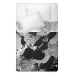 Black And White Snowballs Duvet Cover Double Side (single Size) by okhismakingart