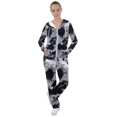 Black And White Snowballs Women s Tracksuit by okhismakingart