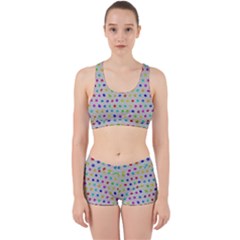 Social Disease - Polka Dot Design Work It Out Gym Set by WensdaiAmbrose