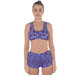 Paisley 2 Racerback Boyleg Bikini Set