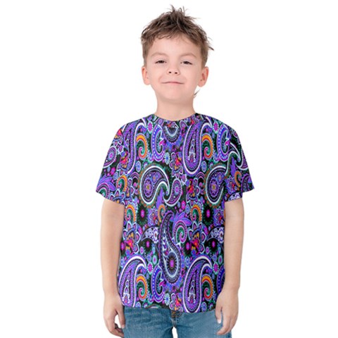 Paisley 2 Kids  Cotton Tee by impacteesstreetwearfive