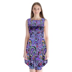 Paisley 2 Sleeveless Chiffon Dress  