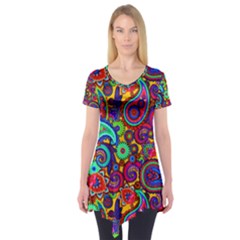 Paisley 3 Short Sleeve Tunic 