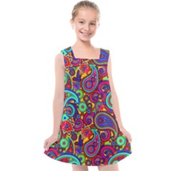 Paisley 3 Kids  Cross Back Dress