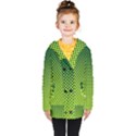 Nothing But Bogus - Lime Green Kids  Double Breasted Button Coat View1