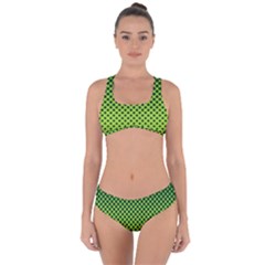 Nothing But Bogus - Lime Green Criss Cross Bikini Set by WensdaiAmbrose