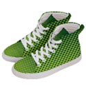 Nothing But Bogus - Lime Green Men s Hi-Top Skate Sneakers View2