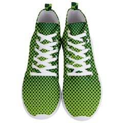 Nothing But Bogus - Lime Green Men s Lightweight High Top Sneakers