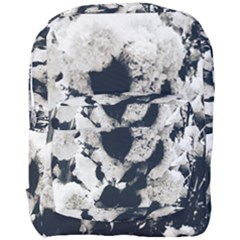 High Contrast Black And White Snowballs Full Print Backpack