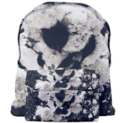 High Contrast Black And White Snowballs Giant Full Print Backpack