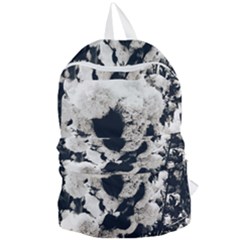 High Contrast Black And White Snowballs Foldable Lightweight Backpack by okhismakingart