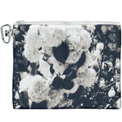 High Contrast Black And White Snowballs Canvas Cosmetic Bag (xxxl)