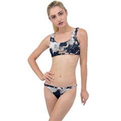 High Contrast Black And White Snowballs The Little Details Bikini Set