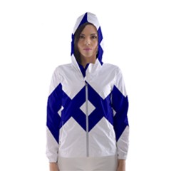 Saint Andrew s Cross Women s Hooded Windbreaker by abbeyz71