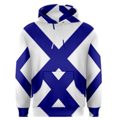 Saint Andrew s Cross Men s Pullover Hoodie by abbeyz71