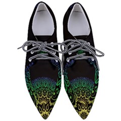 Raising Mandala Pointed Oxford Shoes by ADFGoddess
