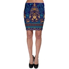 African Pattern Bodycon Skirt by Sobalvarro