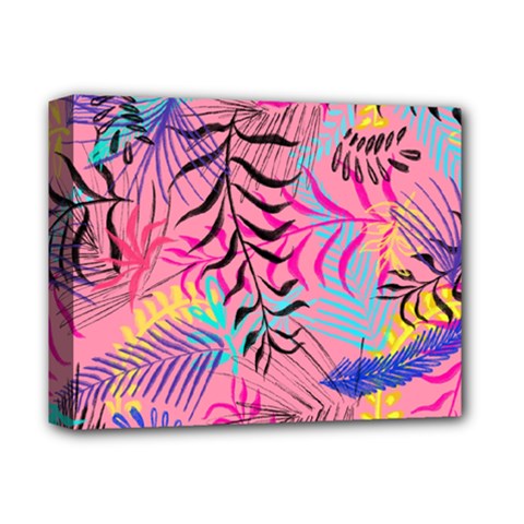 Leaves Deluxe Canvas 14  X 11  (stretched) by Sobalvarro