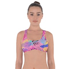 Leaves Got No Strings Sports Bra by Sobalvarro