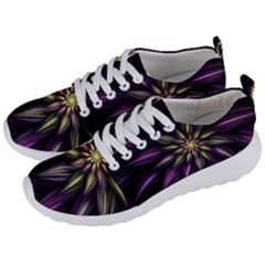 Fractal Flower Floral Abstract Men s Lightweight Sports Shoes by Pakrebo