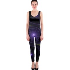 Fractal Colors Pattern Abstract One Piece Catsuit by Pakrebo