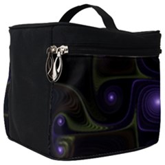 Fractal Colors Pattern Abstract Make Up Travel Bag (big) by Pakrebo