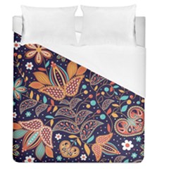 Paisley Duvet Cover (queen Size) by Sobalvarro