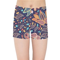 Paisley Kids  Sports Shorts by Sobalvarro